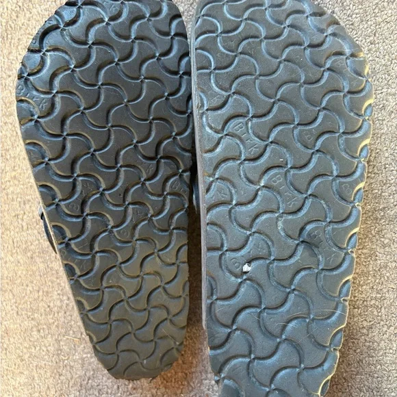 Birkenstock Boston 40 Black Oil Leather Clogs - Picture 5 of 5